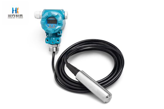 Hank Reasonable Price Good Quality  Medidor De Sensor De Nivel Submersible Oil Liquid Hydrostatic 4-20ma Water Level Transmitter