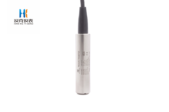 Hank Reasonable Price Good Quality  Medidor De Sensor De Nivel Submersible Oil Liquid Hydrostatic 4-20ma Water Level Transmitter