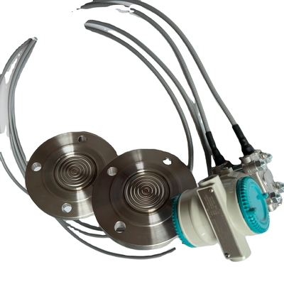 Hank LCD Display Double Flange Differential Pressure Transmitter Flange Liquid Level Transmitter