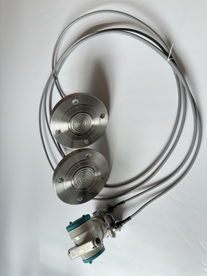 Hank LCD Display Double Flange Differential Pressure Transmitter Flange Liquid Level Transmitter