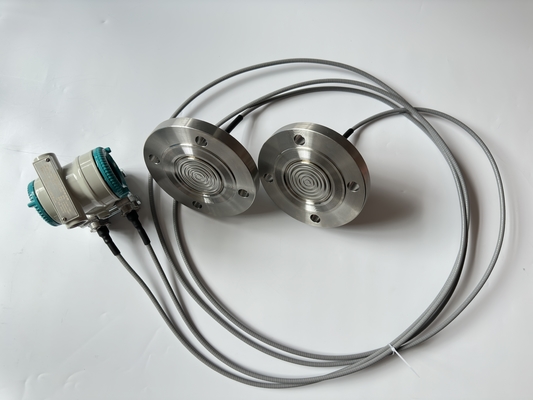 Hank LCD Display Double Flange Differential Pressure Transmitter Flange Liquid Level Transmitter
