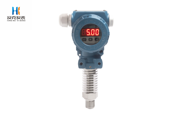 Hank Sensor OEM ODM RoHS REACH RS485 -100kpa 100MPa 24VDC 4-20mA ATEX Ex-proof Pressure Transmitter With Display